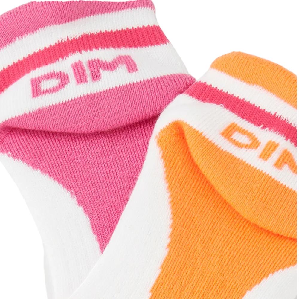 x2 Paires de Chaussettes Rose/Orange Garçon Dim D0B47 vue 2