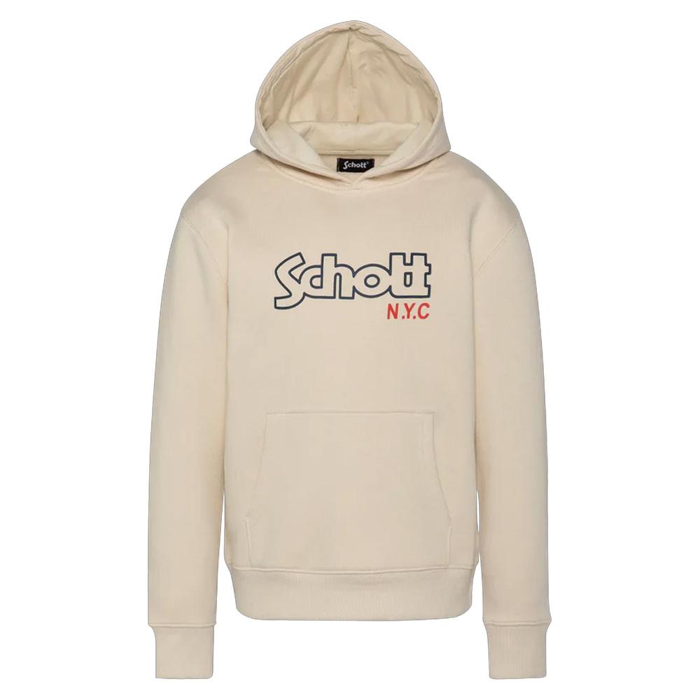 Sweat à Capuche Beige Garçon Schott Sidney pas cher