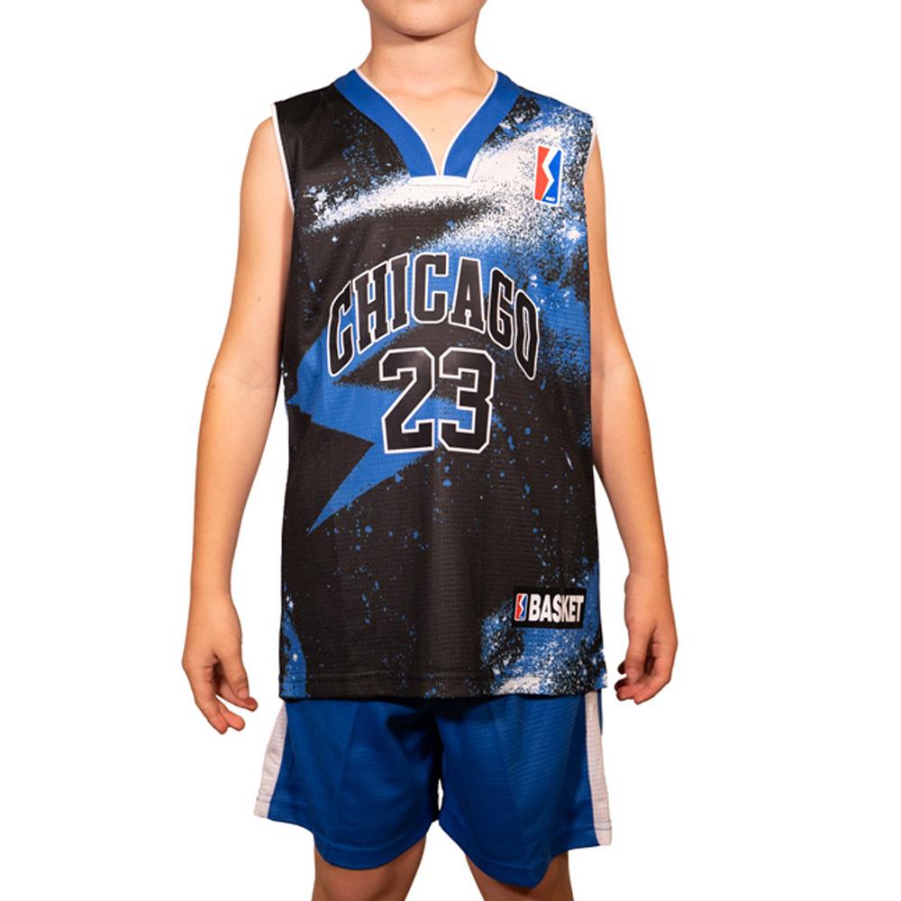 Ensemble Noir/Bleu Sport Zone Chicago 23 pas cher