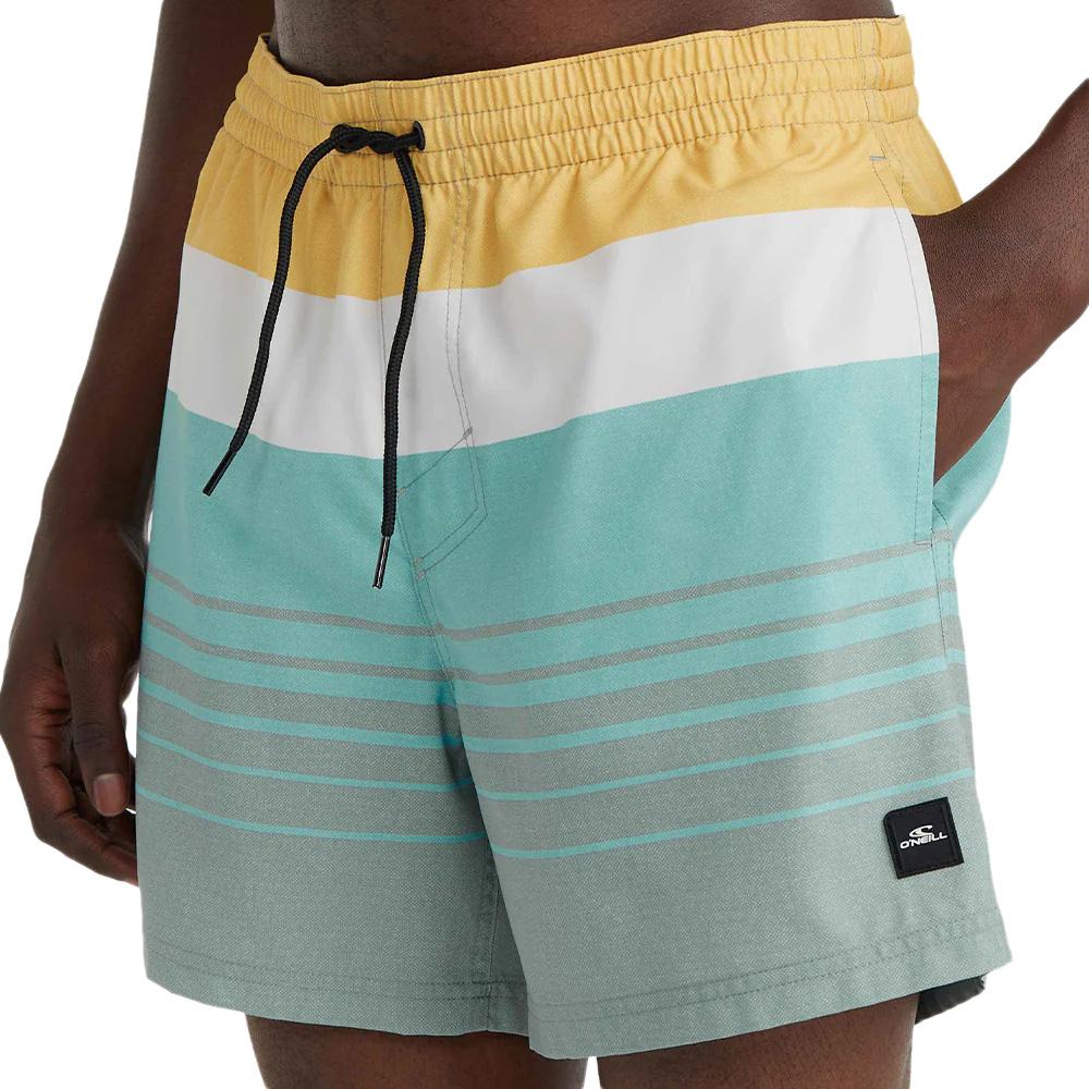Maillot de bain Vert/Blanc Homme O'Neill Cali pas cher