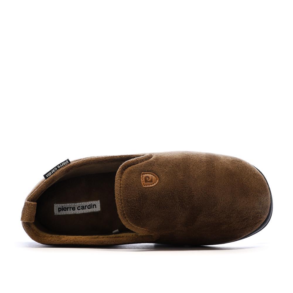 Chaussons Charentaise Marron Pierre Cardin Pantoufle vue 4