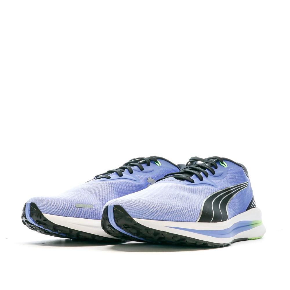 Chaussures de Running Noire/Mauve Homme Puma Electrify Nitro 2 vue 6