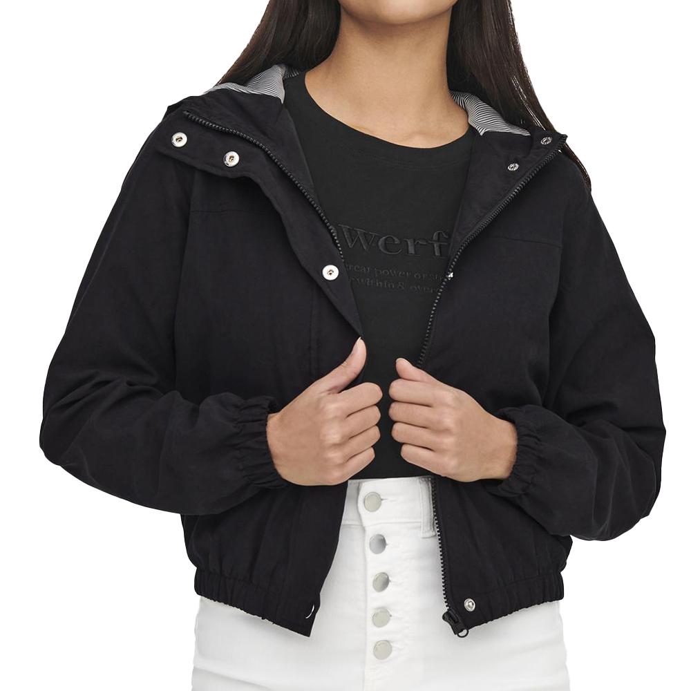 Blouson Noir Femme JDY Hazen Shine pas cher