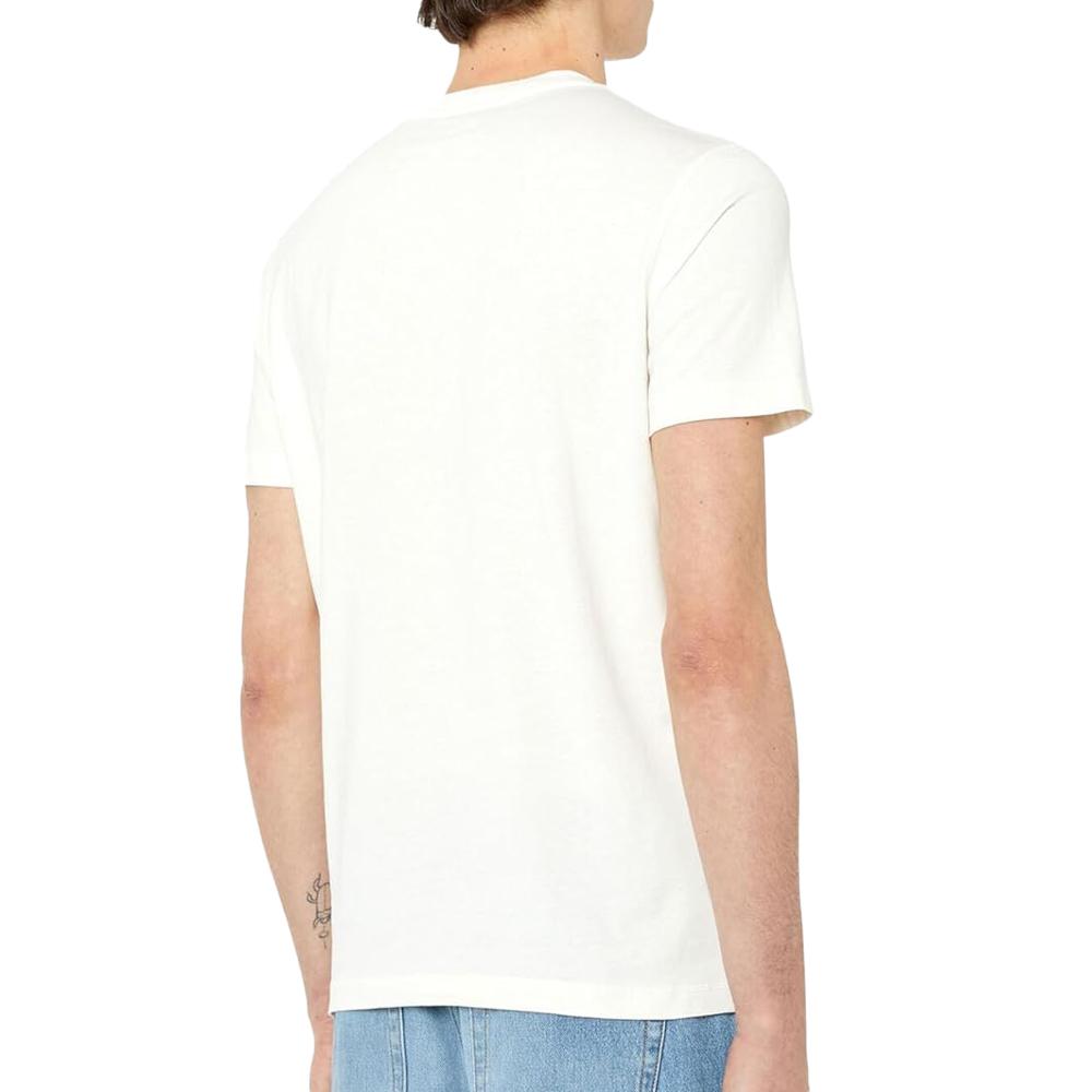 T-shirt Blanc Homme Diesel Diegor81E vue 2
