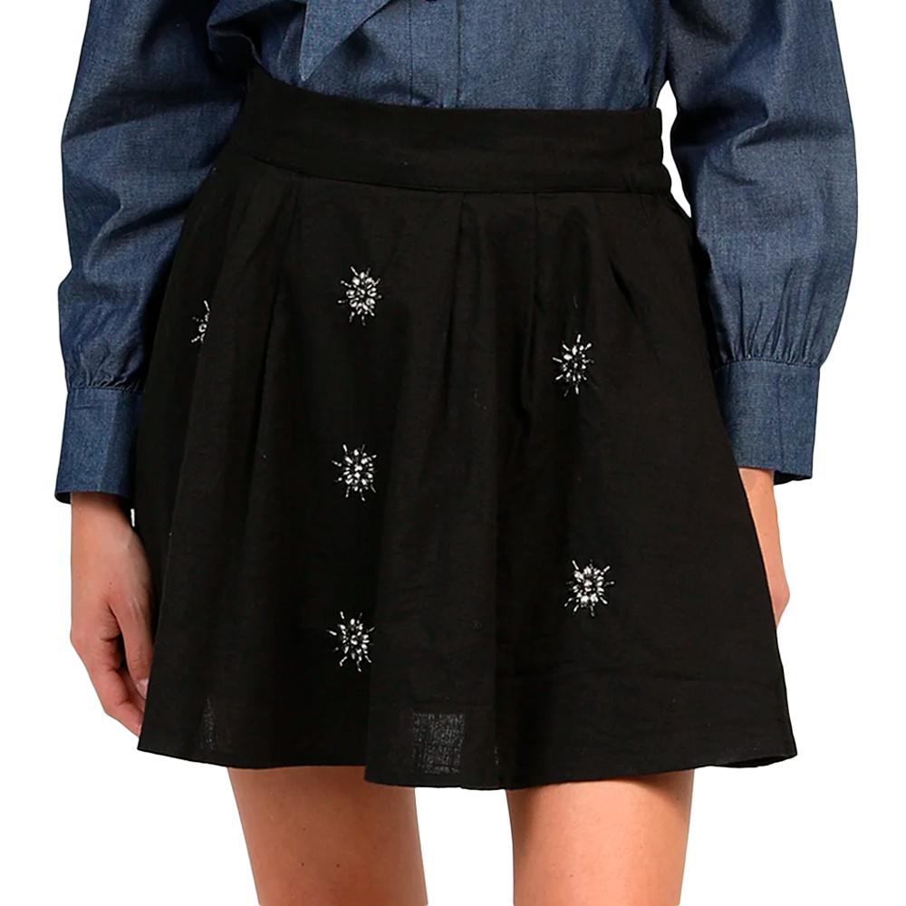 An'ge Rosalia Women's Black Skirt affordable