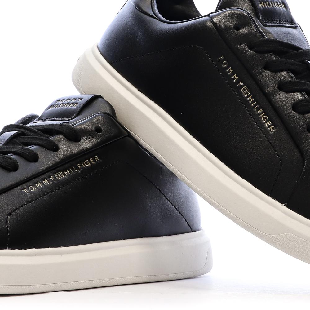 Baskets Noir Femme Tommy Hilfiger Icon Court Light vue 7