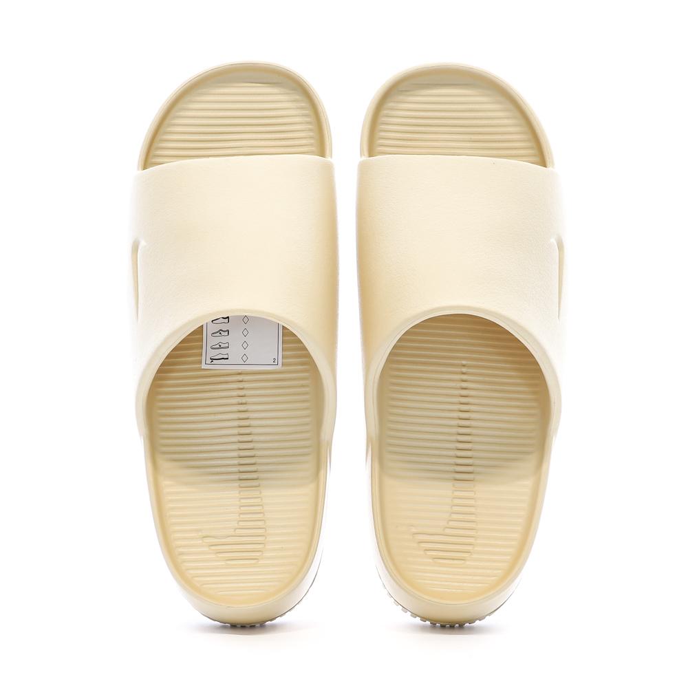 Claquettes Beiges Homme Nike Calm Slide vue 3