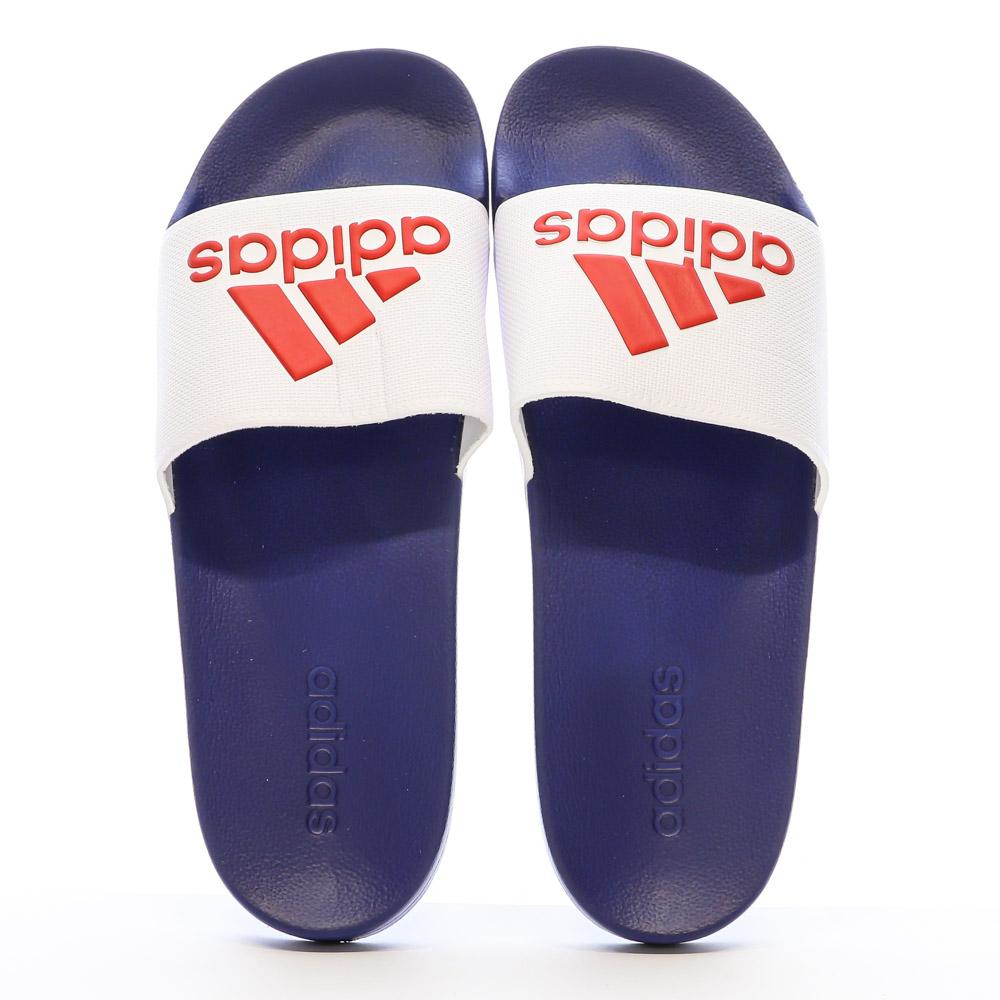 Claquettes Blanc/Bleu Homme Adidas Adilette Shower HQ6885 Espace