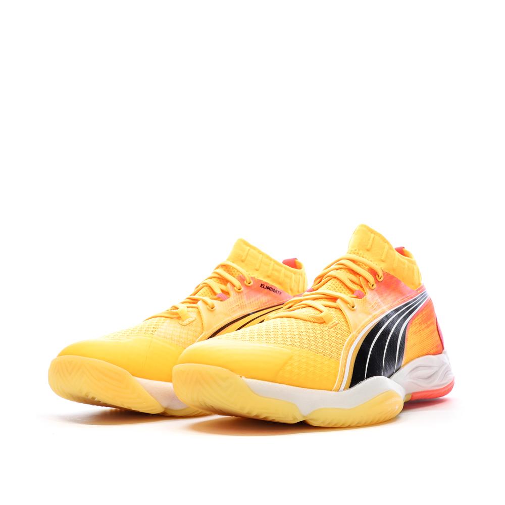 Chaussures de Handball Oranges Homme Puma Eliminate Nitro Squad vue 6