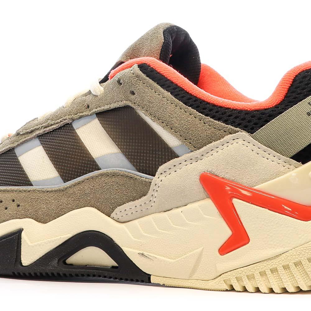 Baskets Beige/Kaki Homme Adidas Niteball vue 7