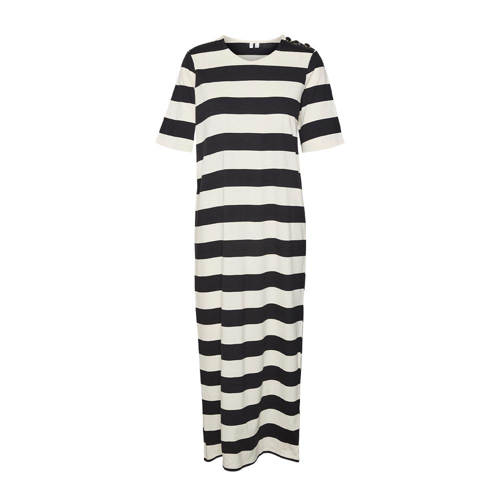 Women's black/beige dress Vero Moda Milla Photo of the Espace des Marques %store% store - view of %key%