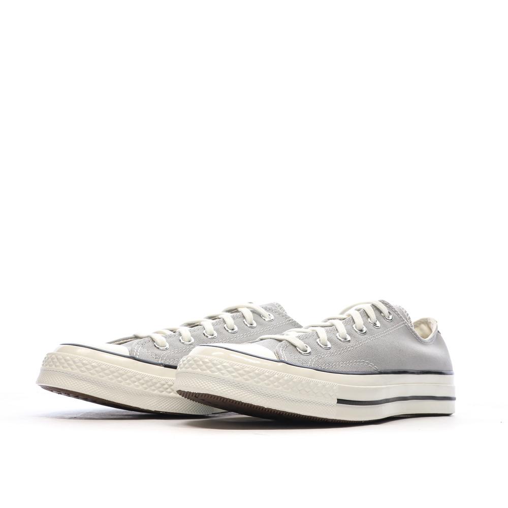 Baskets Grises Homme Converse Chuck 70 A09145C vue 6
