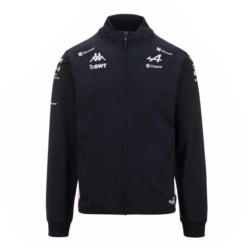 Veste Noire Homme Kappa Adriso pas cher
