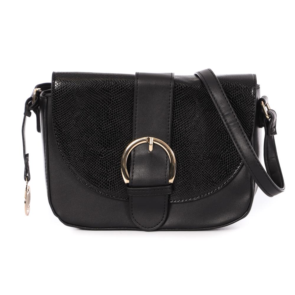 Sac bandoulière Noir Femme Manoukian Tilla pas cher