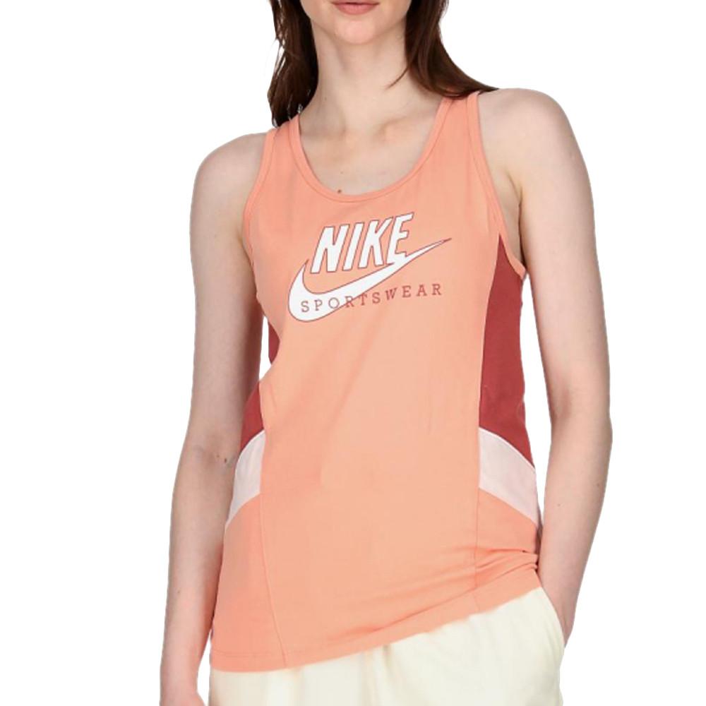 Débardeur Corail Femme Nike Heritage pas cher