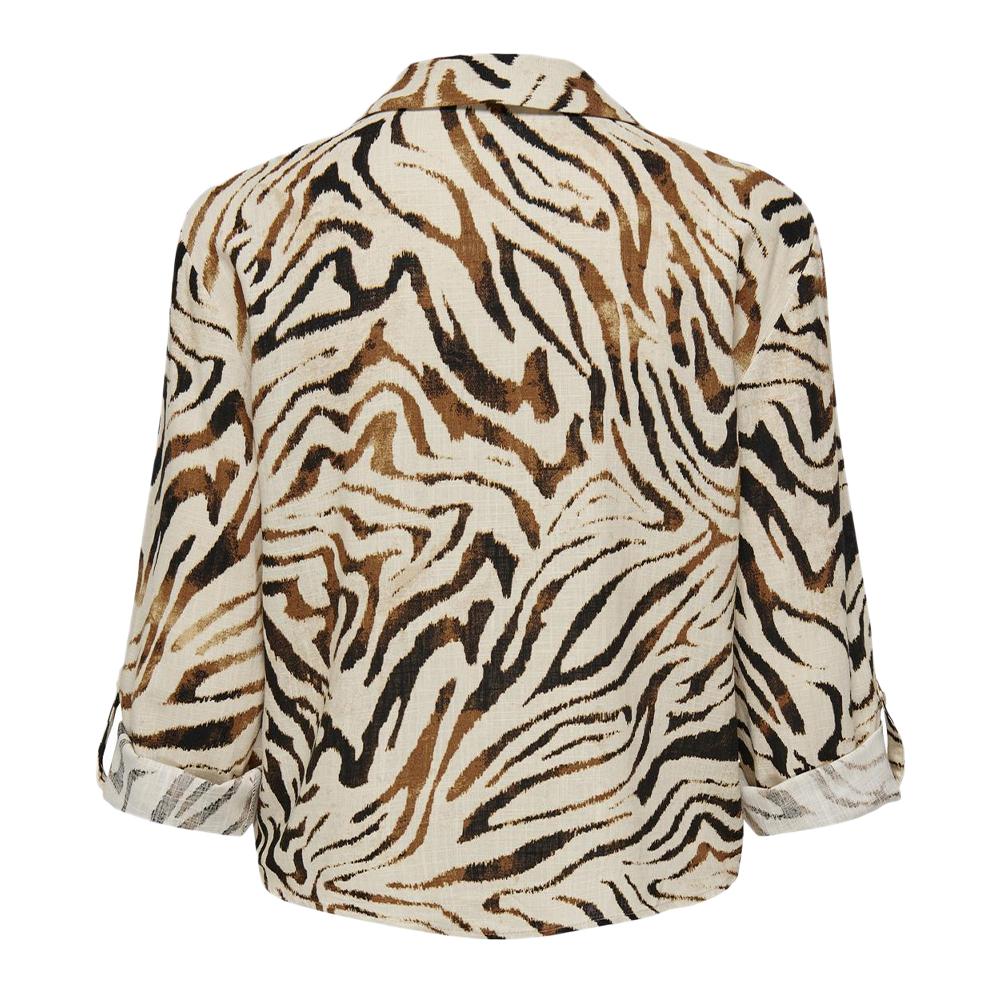 Chemisier Beige/Marron Femme JDY Coquille de sable vue 2