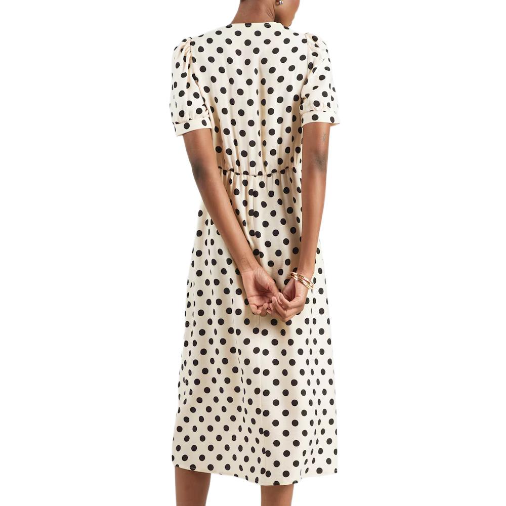 Robe Ecru à Pois Femme Morgan ROVITA vue 2