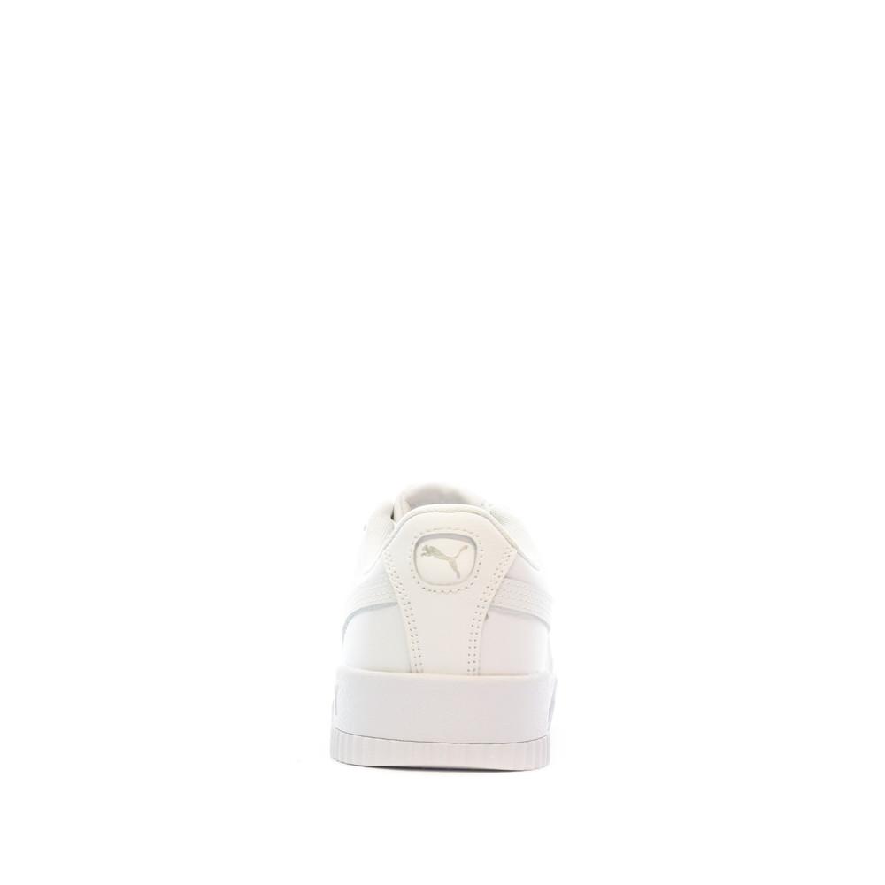 Baskets Blanche femme Puma CARINA vue 3