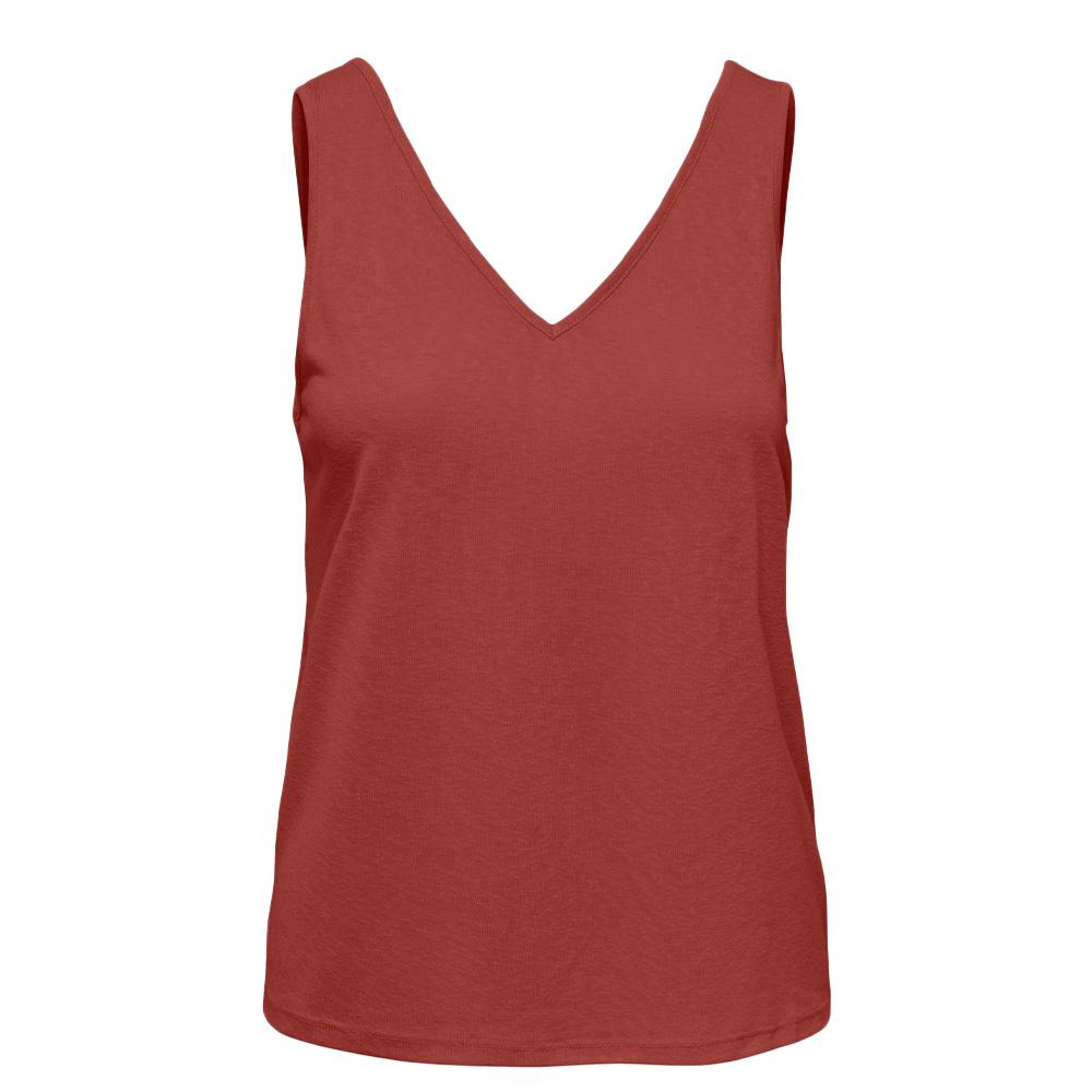 Débardeur Rouge Femme JDY Faustina pas cher