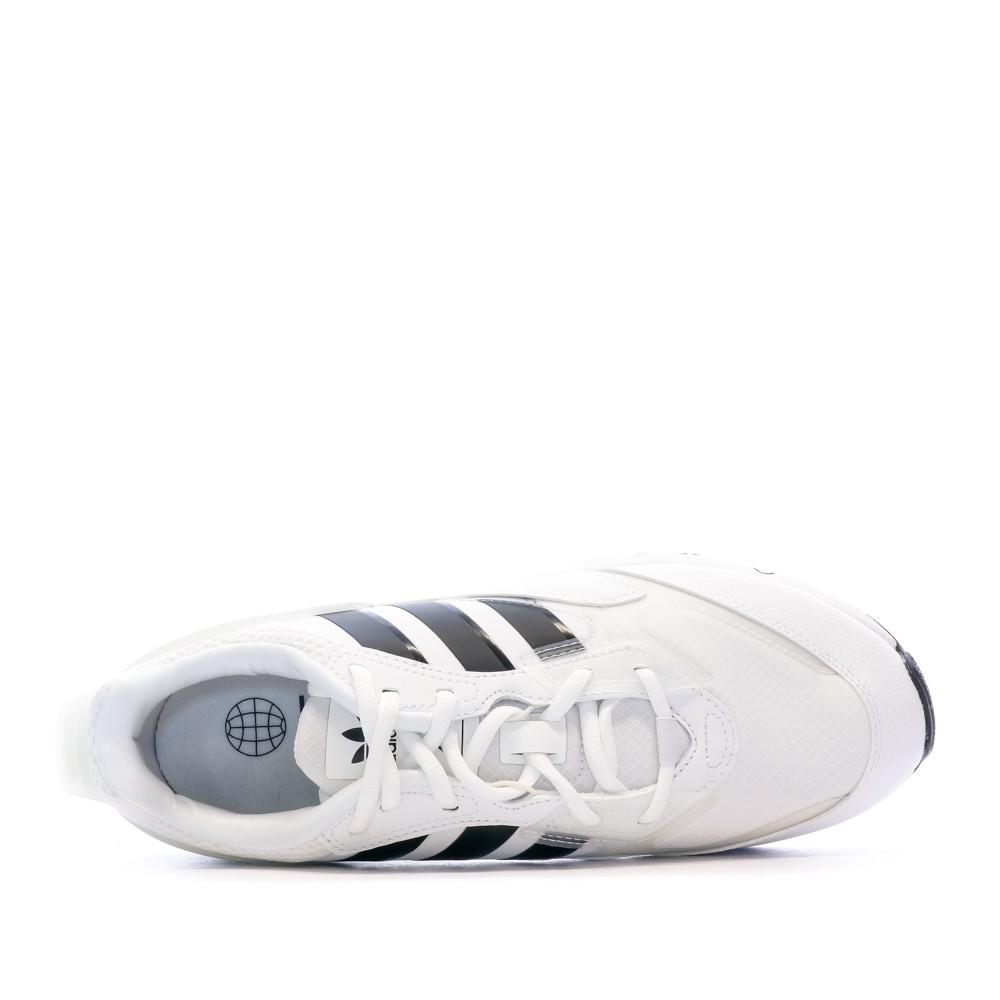 Baskets Blanches Homme Adidas Zx 1k Boost 2.0 vue 4