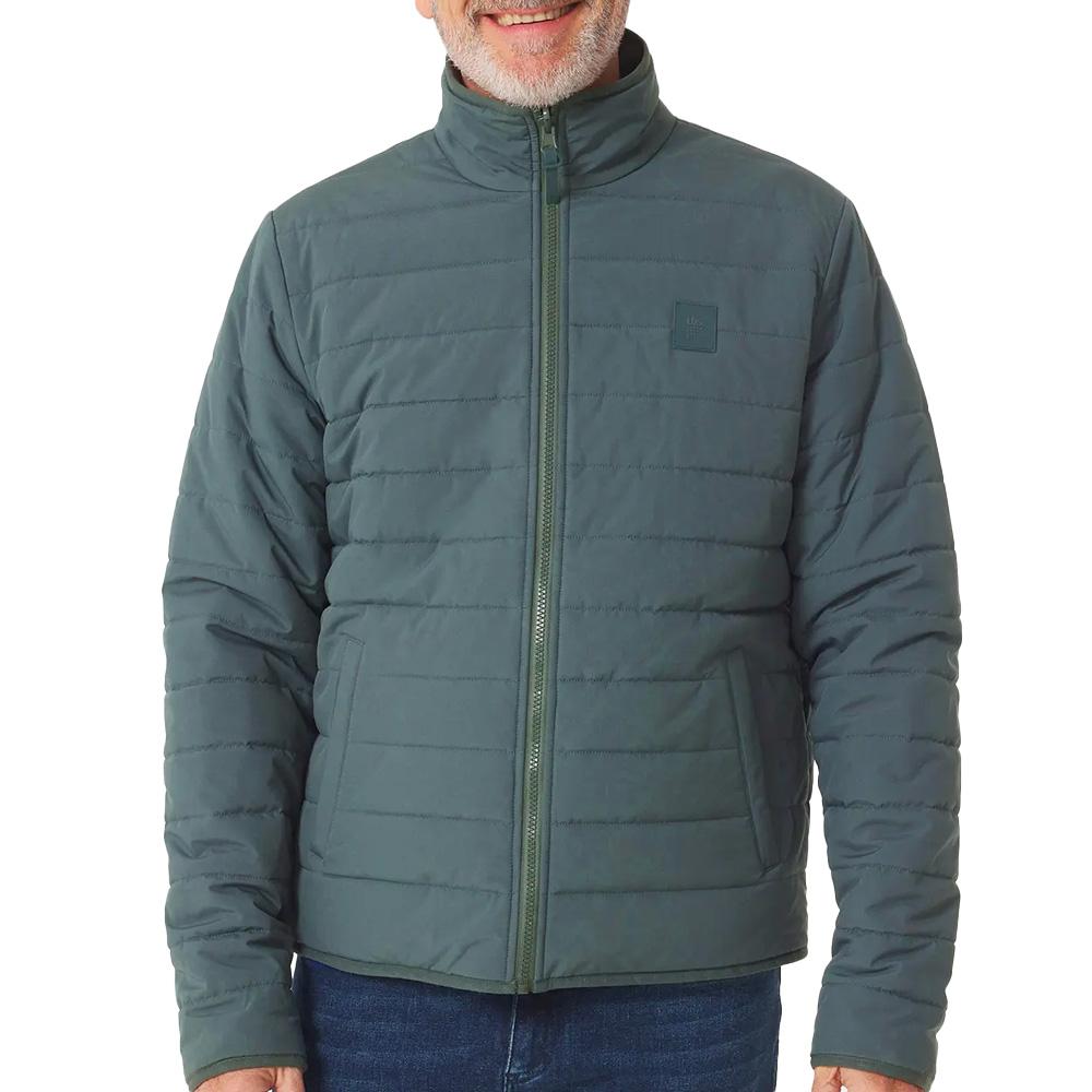 Doudoune Verte Homme TBS JOSEFZIP vue 3
