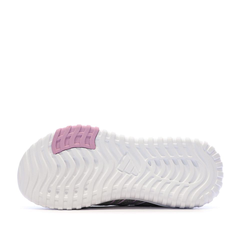 Baskets Grises Fille Adidas Kaptir Flow 2.0 K vue 5