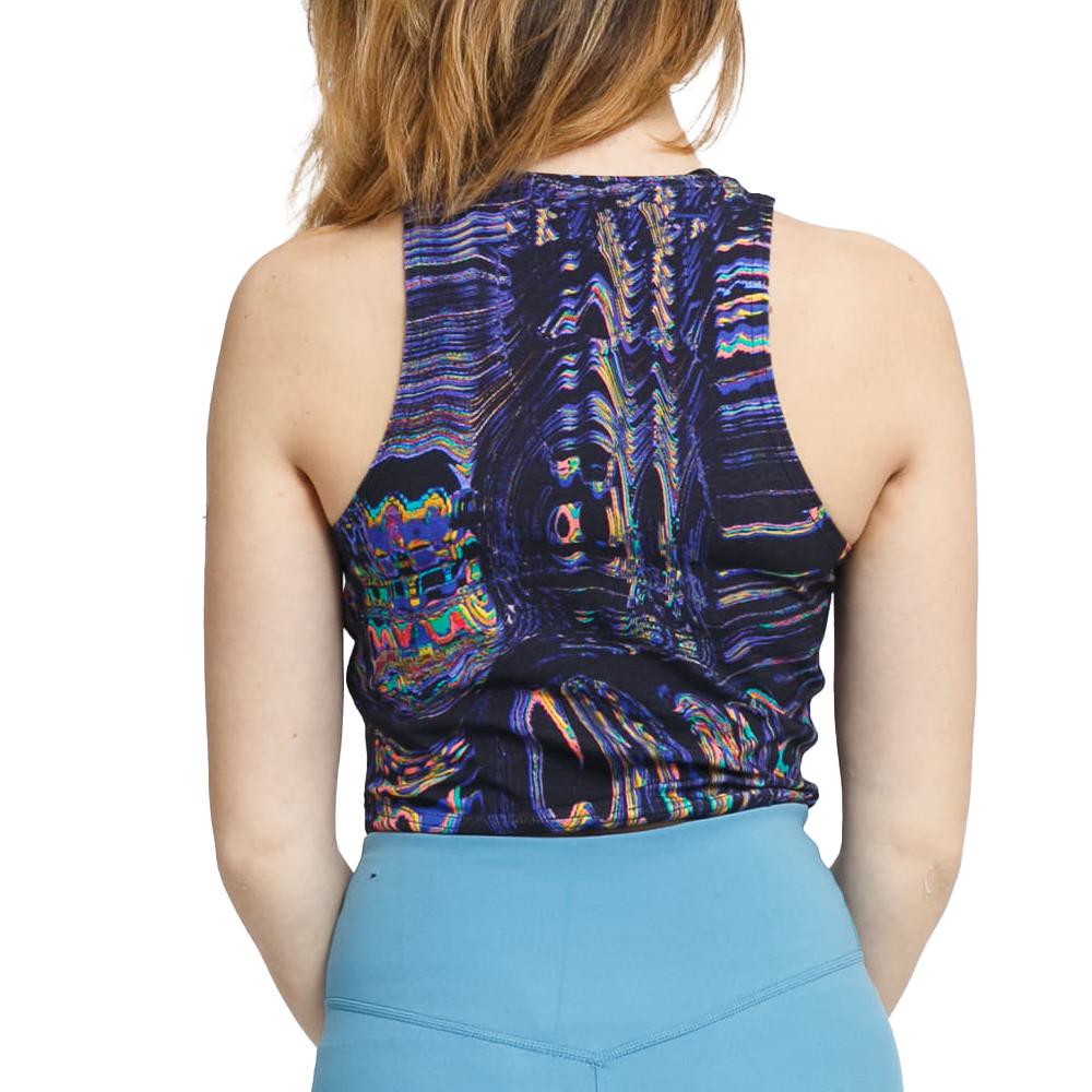 Débardeur à motifs Violet Femme Nike Tank Aop vue 2