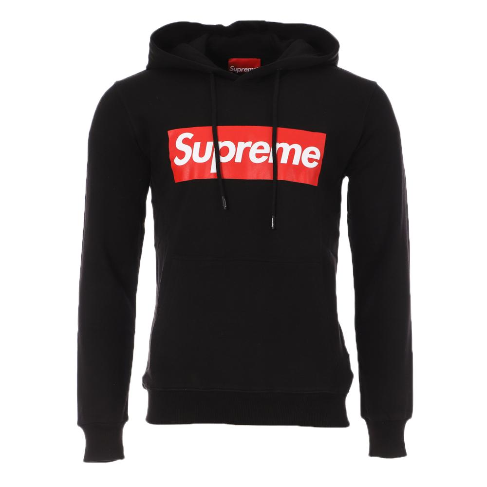 Sweat à capuche Noir Homme Supreme Grip Bad pas cher
