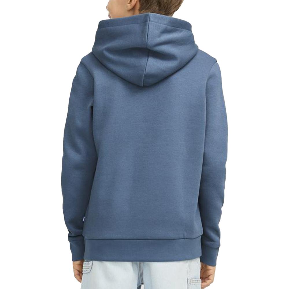 Sweat Bleu Garçon Jack and Jones jecorp NBZ vue 2