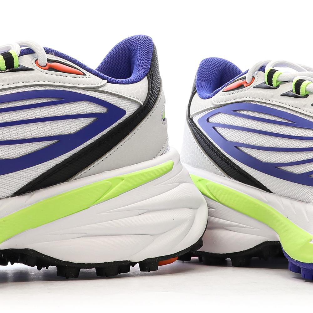 Baskets Blanches/Bleu/Orange Homme Puma Spirex vue 7