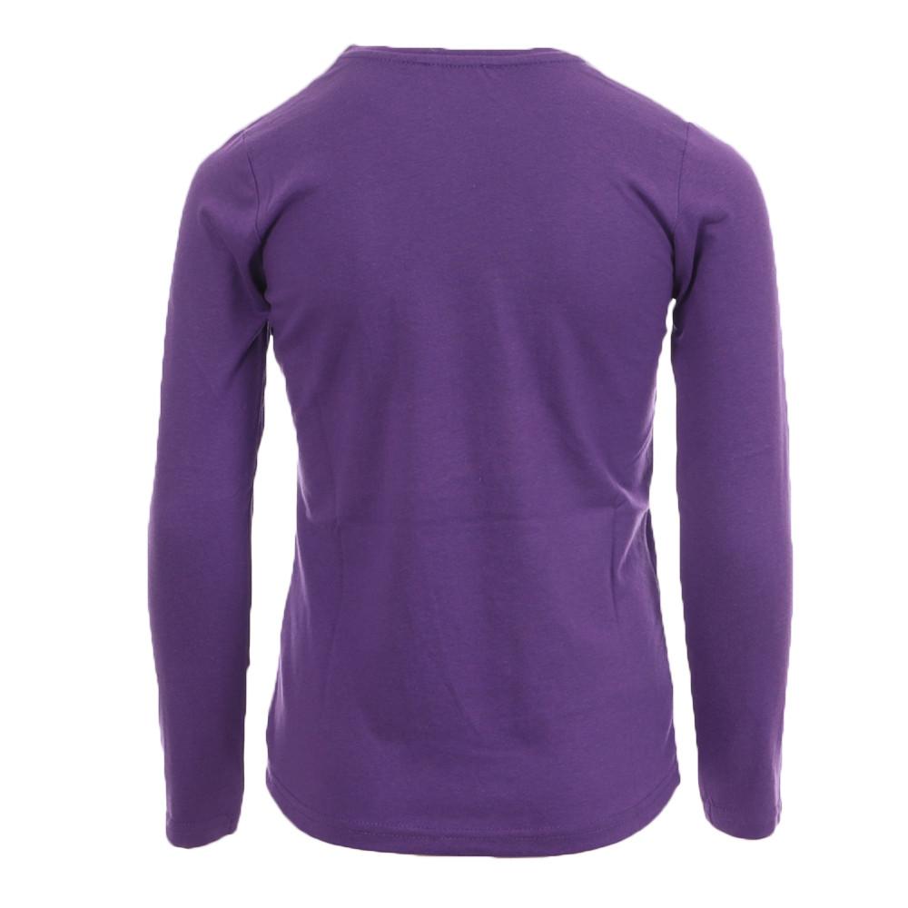 T-shirt Violet Fille Naf Naf 4043 vue 2
