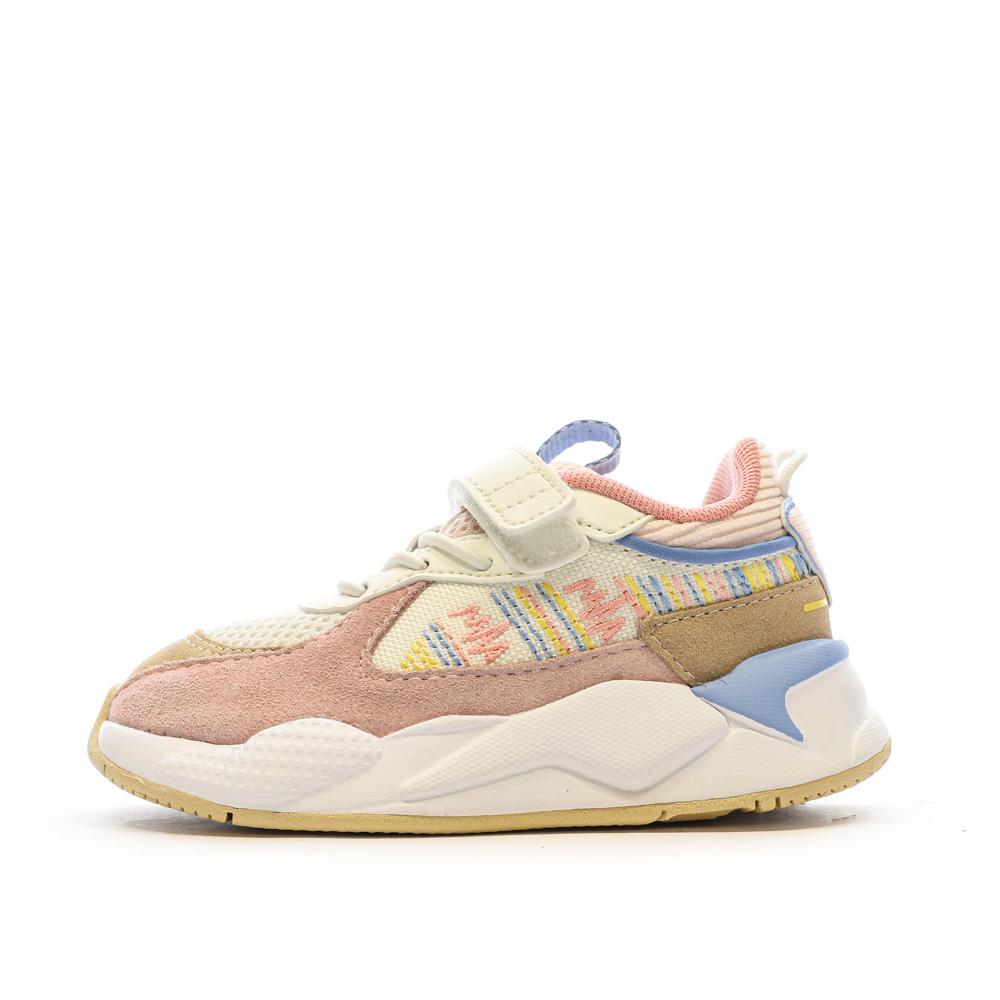Baskets Rose Fille Puma Rs-x Sweater pas cher