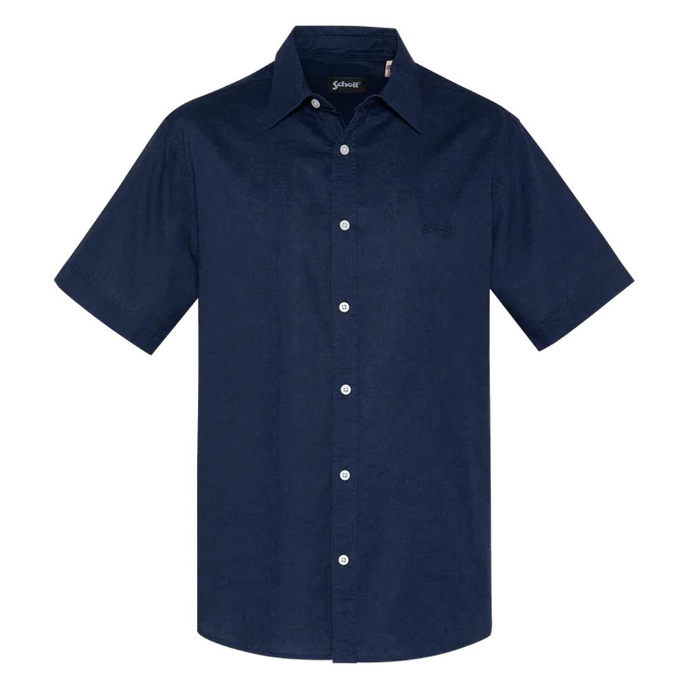 Chemise Marine Homme Schott SHROMC pas cher