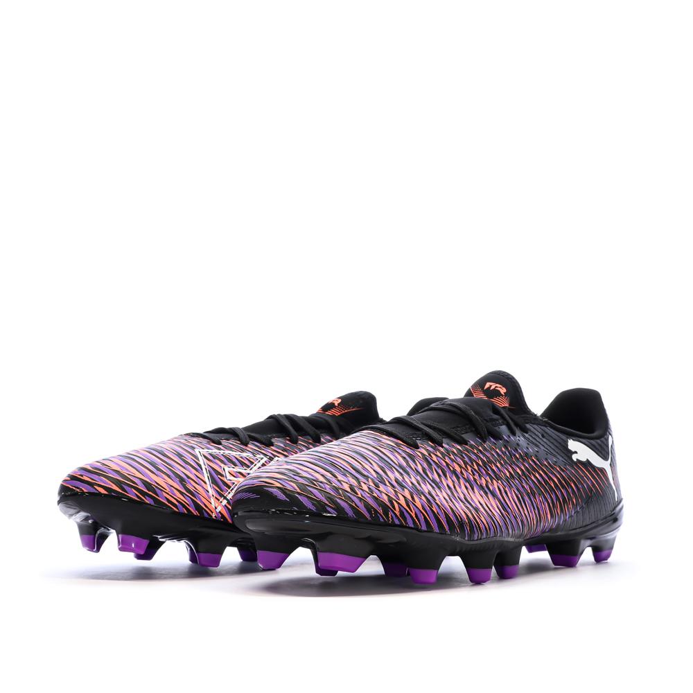 Chaussures de Football Noir/Violet Homme Puma Future 8 Play Fg/ag vue 6