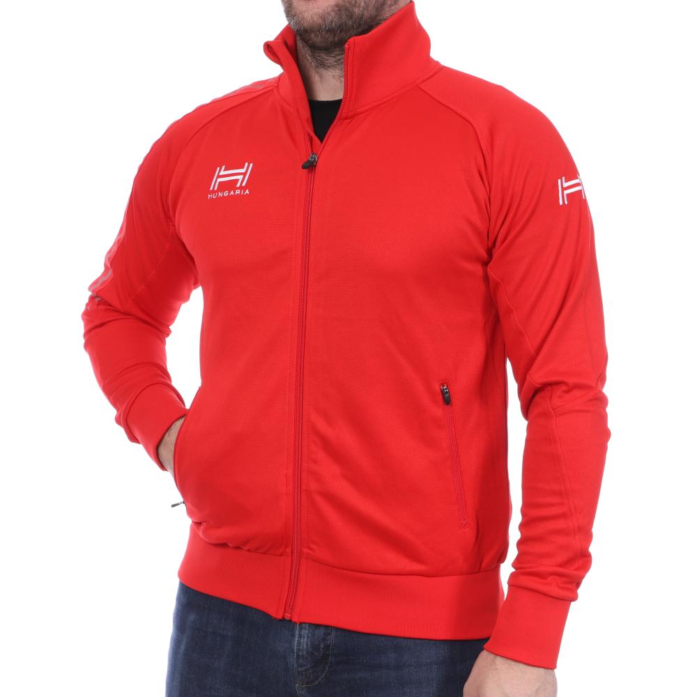 Veste Rouge Homme Hungaria Training Pro pas cher