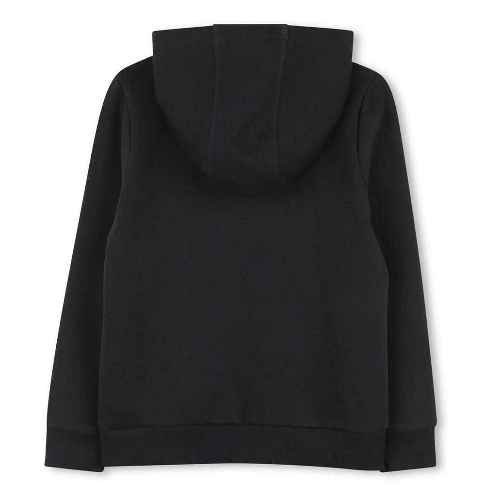 Sudadera negra/blanca para niño de Hugo Boss J52747 ver 2
