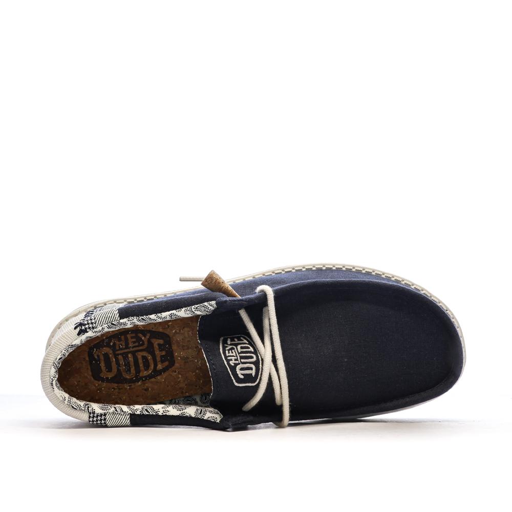 Chaussures Marines Homme Hey Dude Wally Break vue 4
