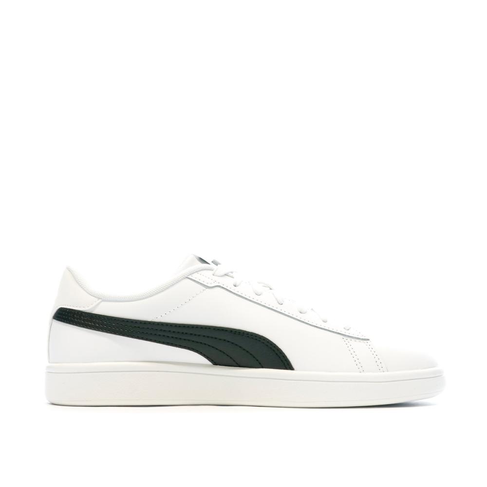 Baskets Blanches/Noires Homme Puma Smash 3.0 390987 vue 2