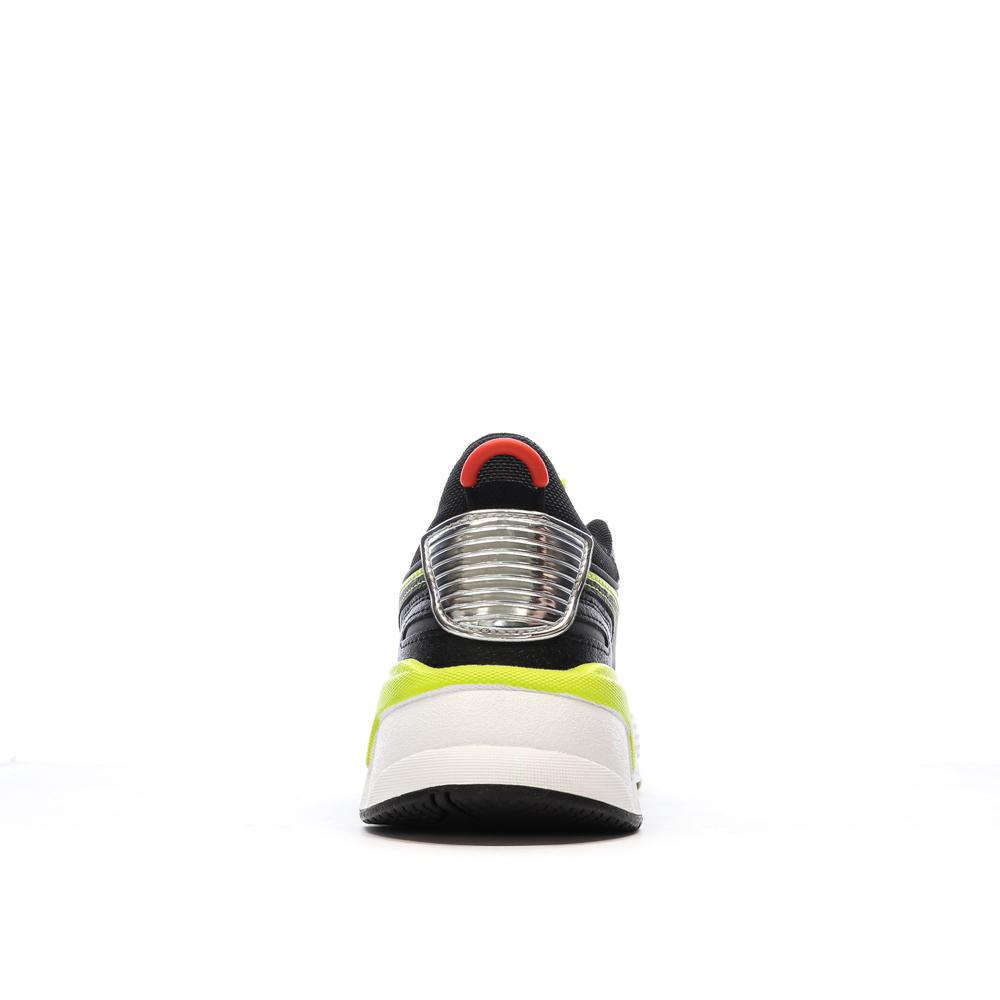 Baskets Blanches/Noires Garçon Puma Eos vue 3