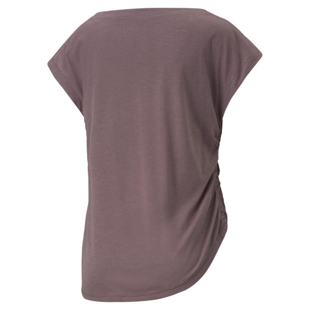 T-shirt Mauve Femme Puma Fndt vue 2
