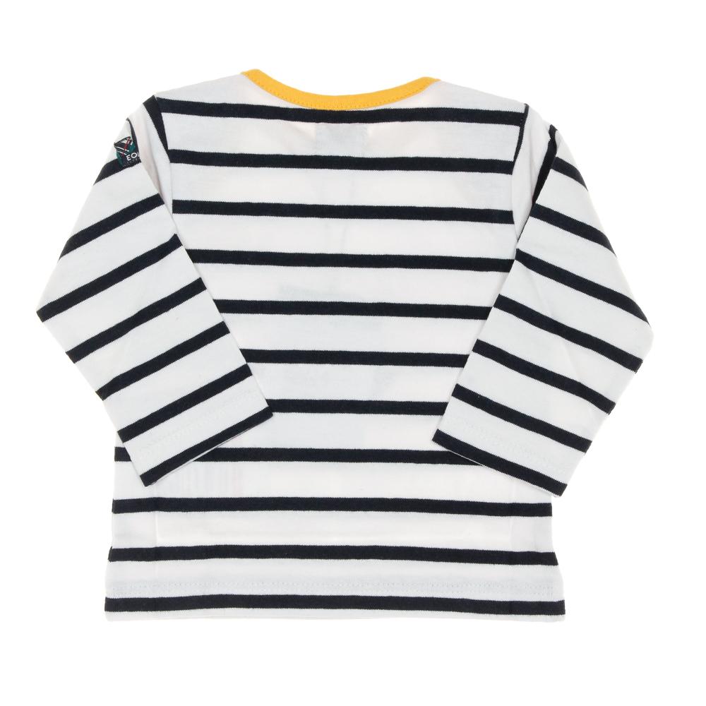 T-shirt Marine/Blanc à rayures Enfant EOM Loris vue 2