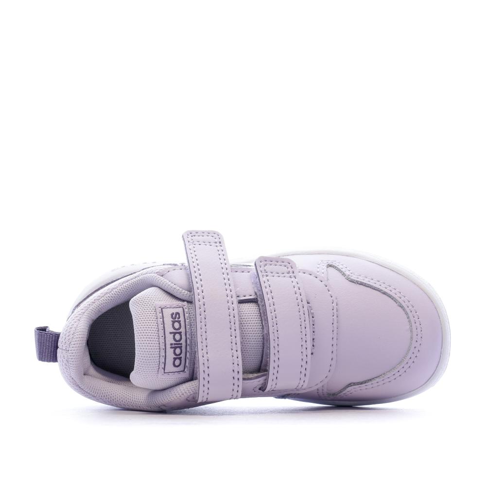 Basket Violet Fille Adidas TENSAUR I vue 4
