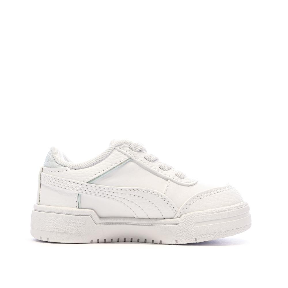 Baskets Blanches/Bleu Fille Puma Pro Sport vue 2