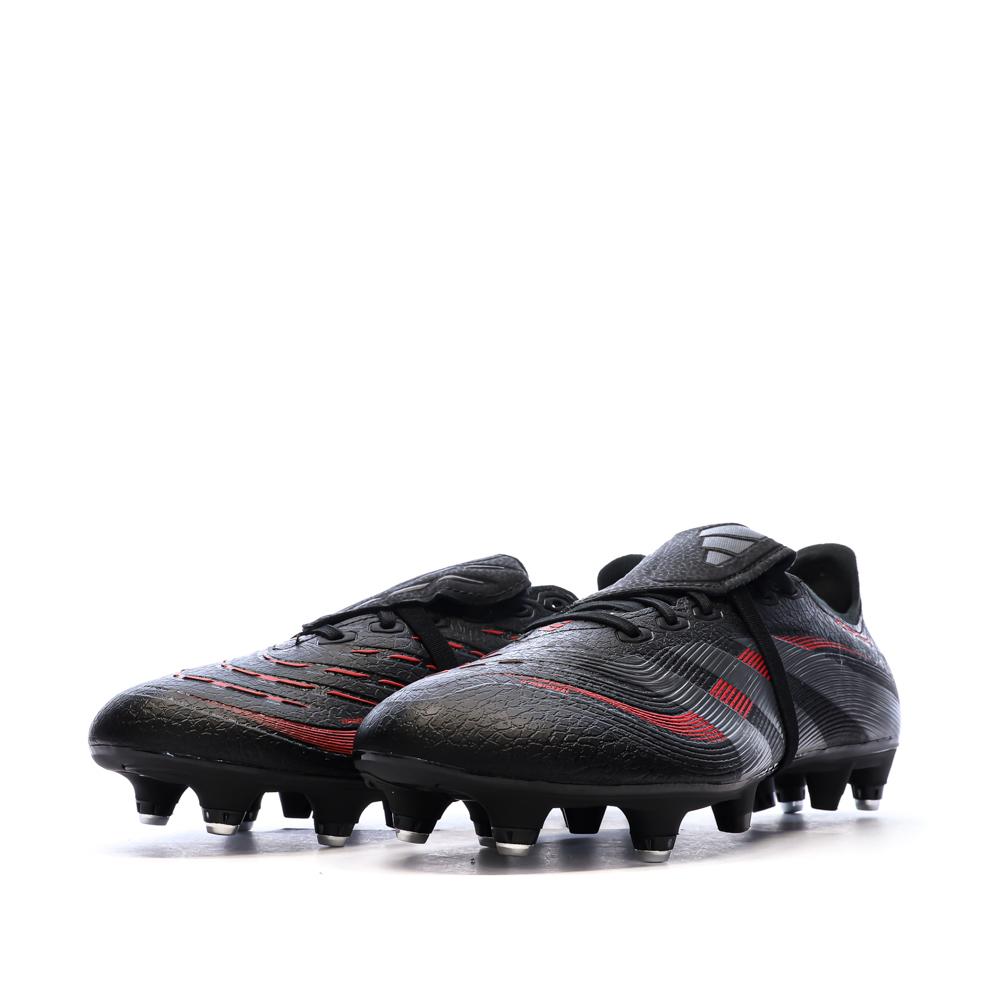 Chaussures de Football Noir Homme Adidas Predator League FT vue 6