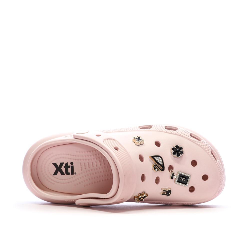 Sabots à Plateforme Rose Femme XTI 143888 vue 4