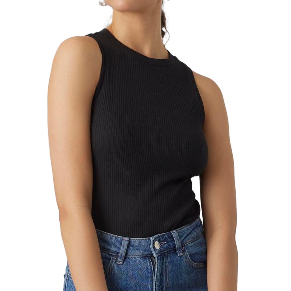 Débardeur Noir Femme Vero Moda Lavender pas cher