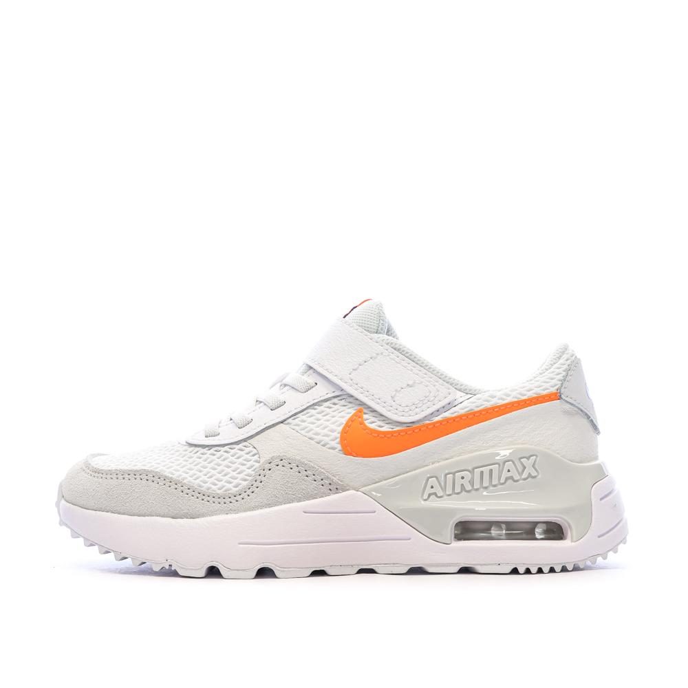 Baskets Grise Garçon Nike Air Max Systm pas cher