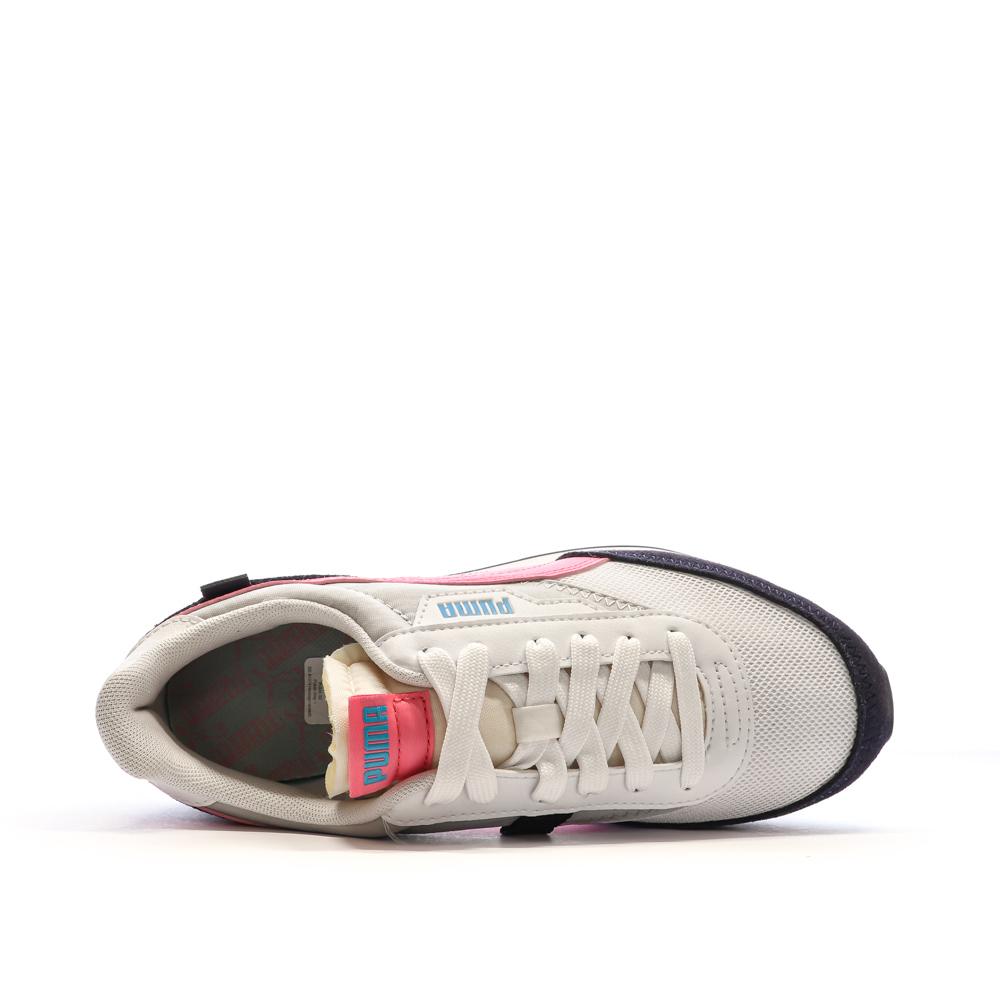 Baskets Noir/Rose Fille Puma Future Rider vue 4