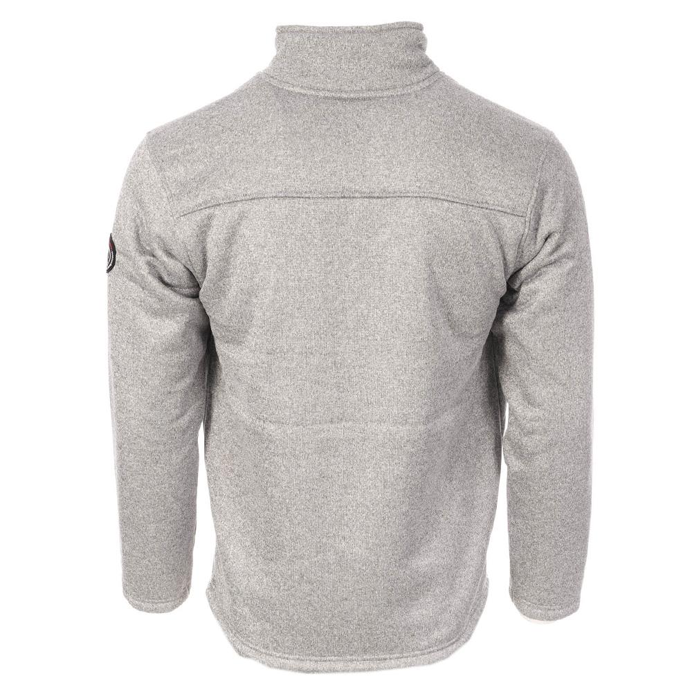 Veste Polaire Gris Homme Paname Brothers Sherpa vue 2