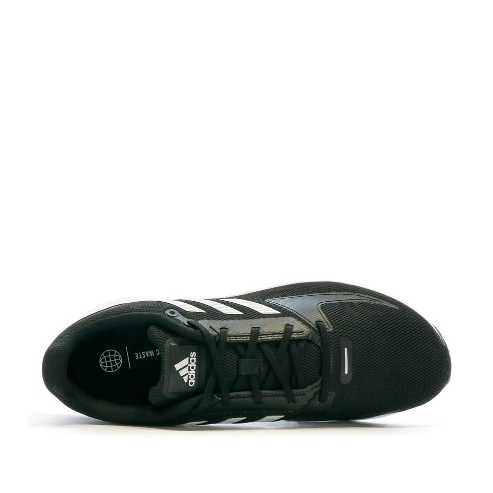 Chaussures de running Noires Homme Adidas Runfalcon 2.0 vue 4